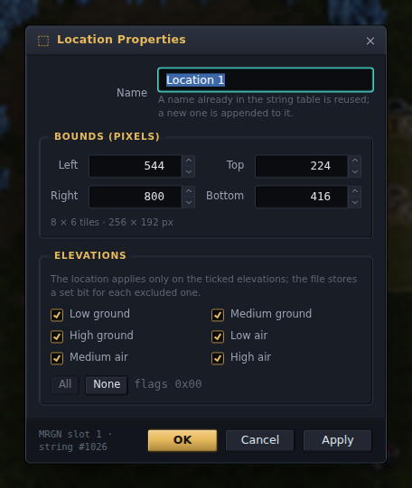 Location Properties